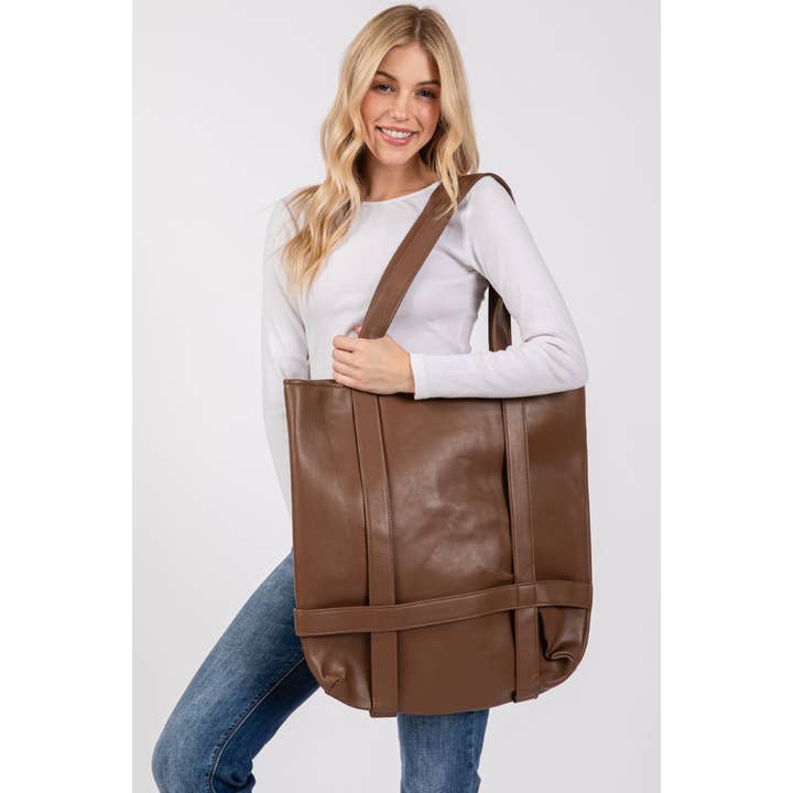 Collections by Fame Accessories – wholesale Tote bag – Women's – Hat Carrier Tote Bag5