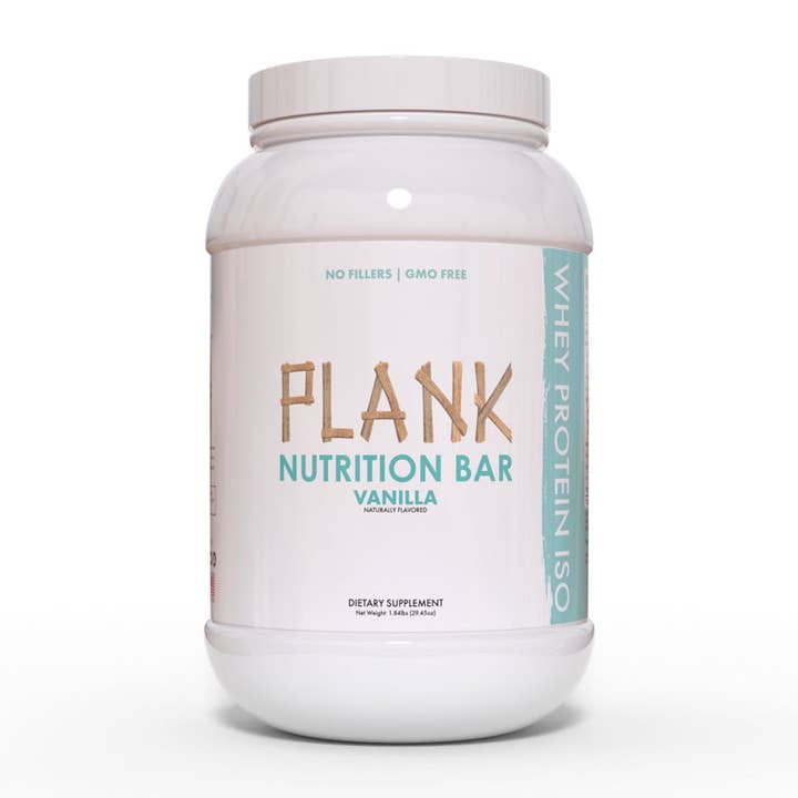 Vanilj Whey Protein Pulver för wholesale av Plank Nutrition Bar