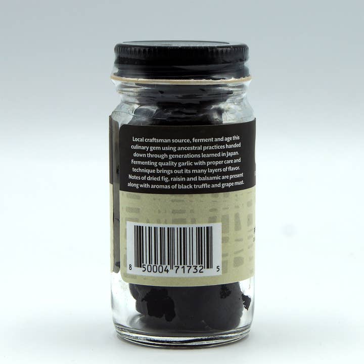 WA Imports - Wholesale Dried Spice - CalPAC Peeled Black Garlic, 2 oz