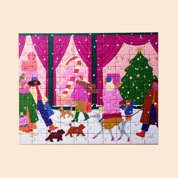 Ordinary Habit - Wholesale Puzzle - Adult - Frosty Fun - 100 Piece Puzzle