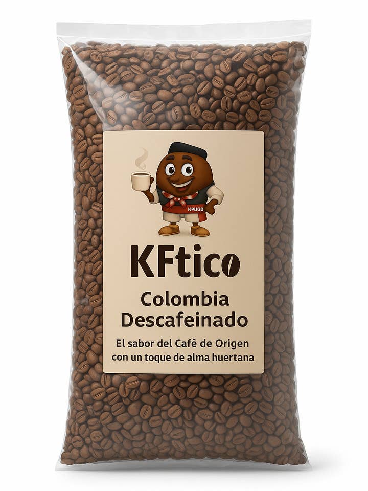COLOMBIA DECAFFEINATED KFTICO BEANS BAG 1K-12K for wholesale by KFtico