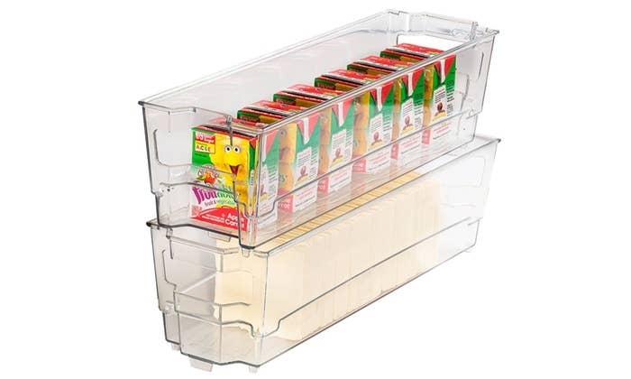 Gourmet Edge - Wholesale Kitchen Storage/Organizer - Multi-Use Stackable Organizer Bin: Pantry, Fridge & Freezer
3