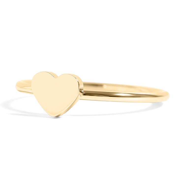 WJW - Wholesale Band/Stacked Ring - 18k Gold PVD Coated Stainless Steel Symbol Stacking Rings