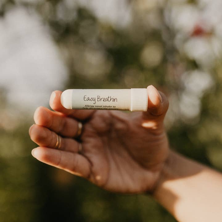 Easy Breathin' Aromatherapy Nasal Inhaler for wholesale by Lotus Naturals