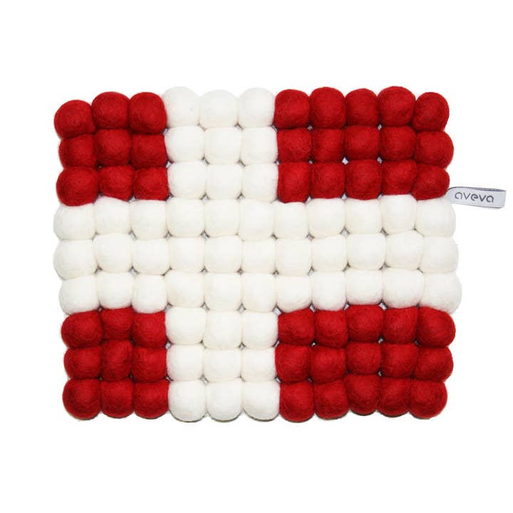 Scandinavian Specialties - Wholesale Trivet - Trivet - Rectangular Wool Flag Trivets2