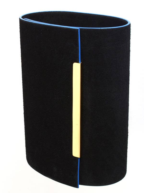 Nubuck zwart „tweede huid” voor wholesale door Duhaut Paris