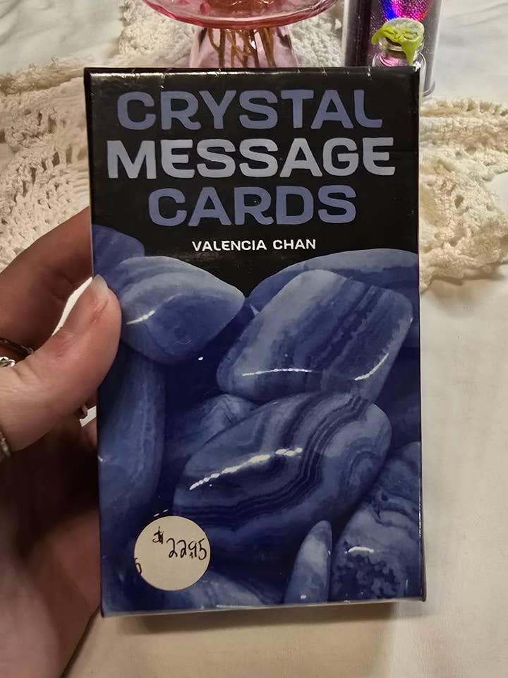 Baraja de Cartas Oráculo de Mensajes de Cristal para venta al por mayor de Chaotic Crystal Chick Co.