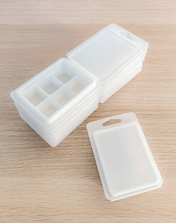 Mixie Market - Wholesale Wax melt - Frosted Wax Melt Clamshells | 12 pk1