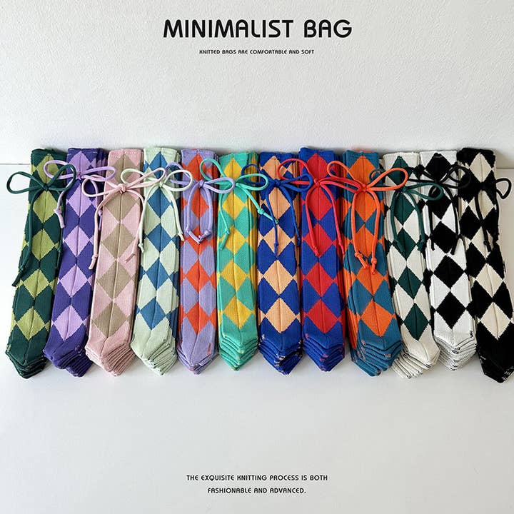 ACCITY - Wholesale Shoulder Bag - Women's - Large Knit Pleated Crossbody Shoulder Bag for Wome_CWAB15336