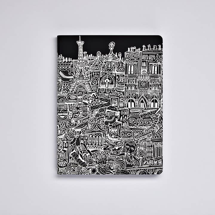 nuuna - Wholesale Notebook - Paris - Notebook Graphic L | A5+ | 3.5mm dot grid |