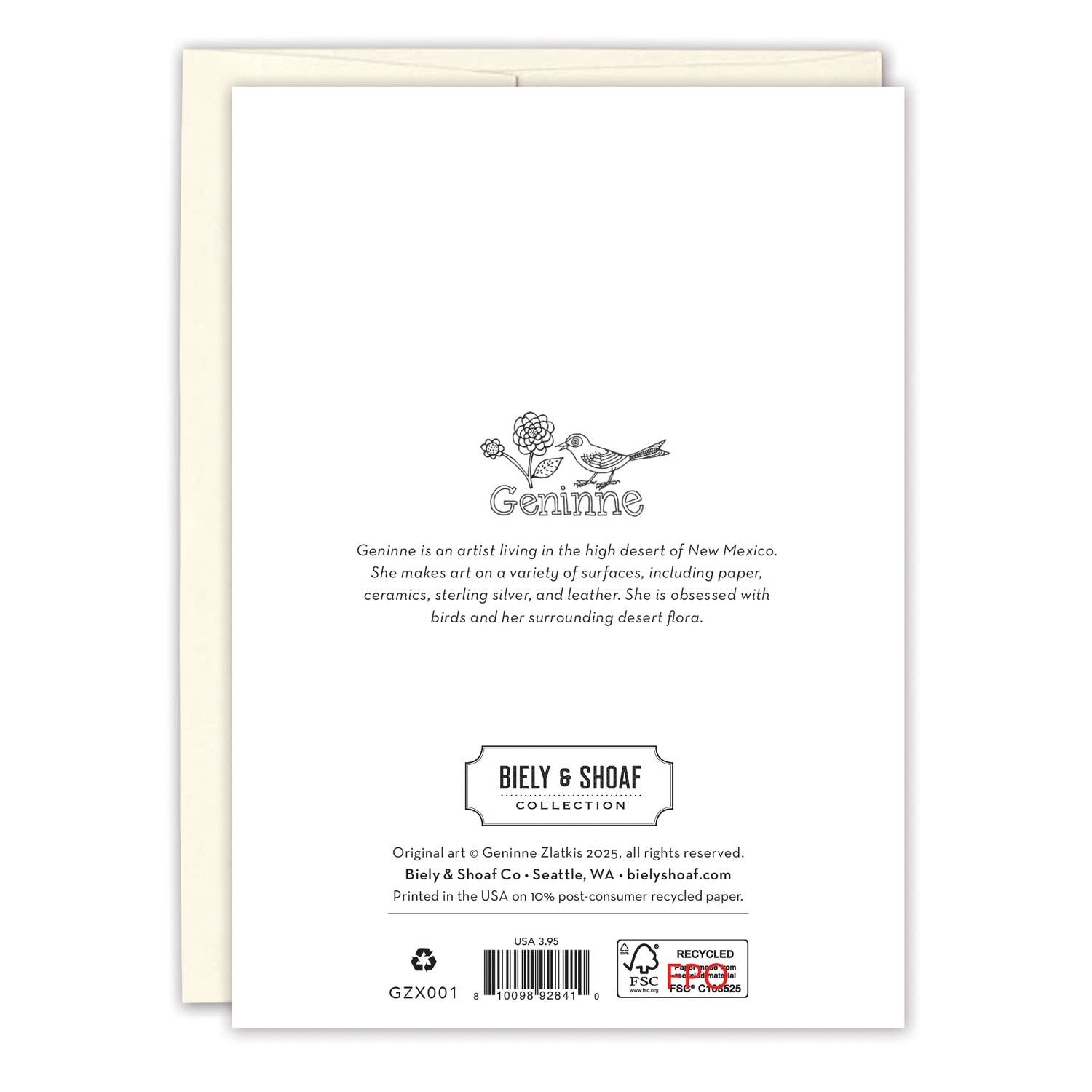 Biely & Shoaf - Wholesale Christmas Card - Red Bird Good Tidings Holiday Card2