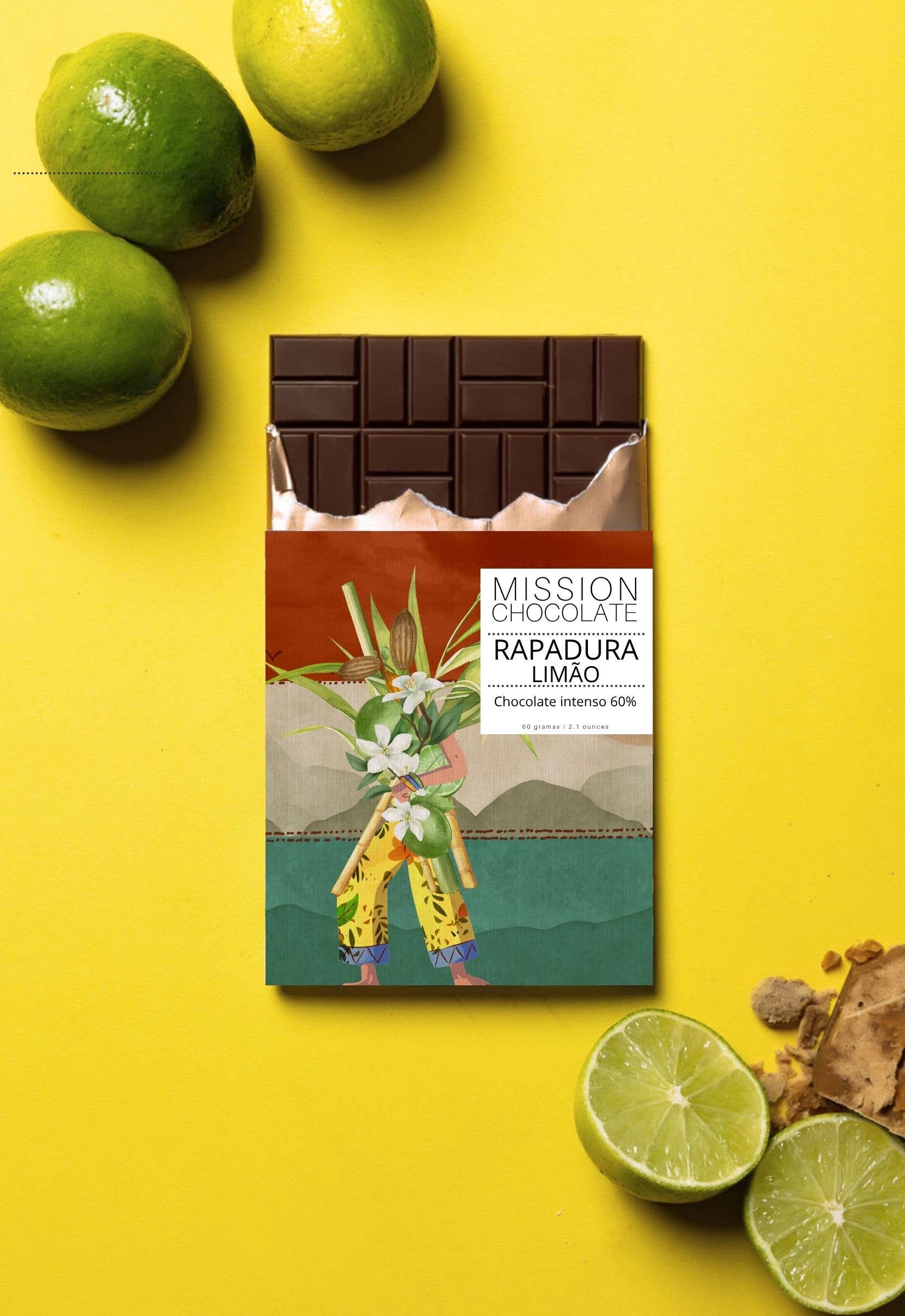Mission Chocolate - Wholesale Chocolate bar - 65% Brown Sugar Lime