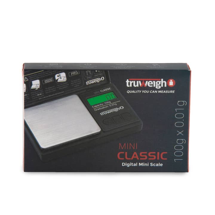 Truweigh Mini Classic Scale - 100g x 0.01g for wholesale by Cannatron