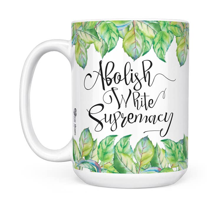 Abolish White Supremacy for wholesale by Radical Hearts Print Lab