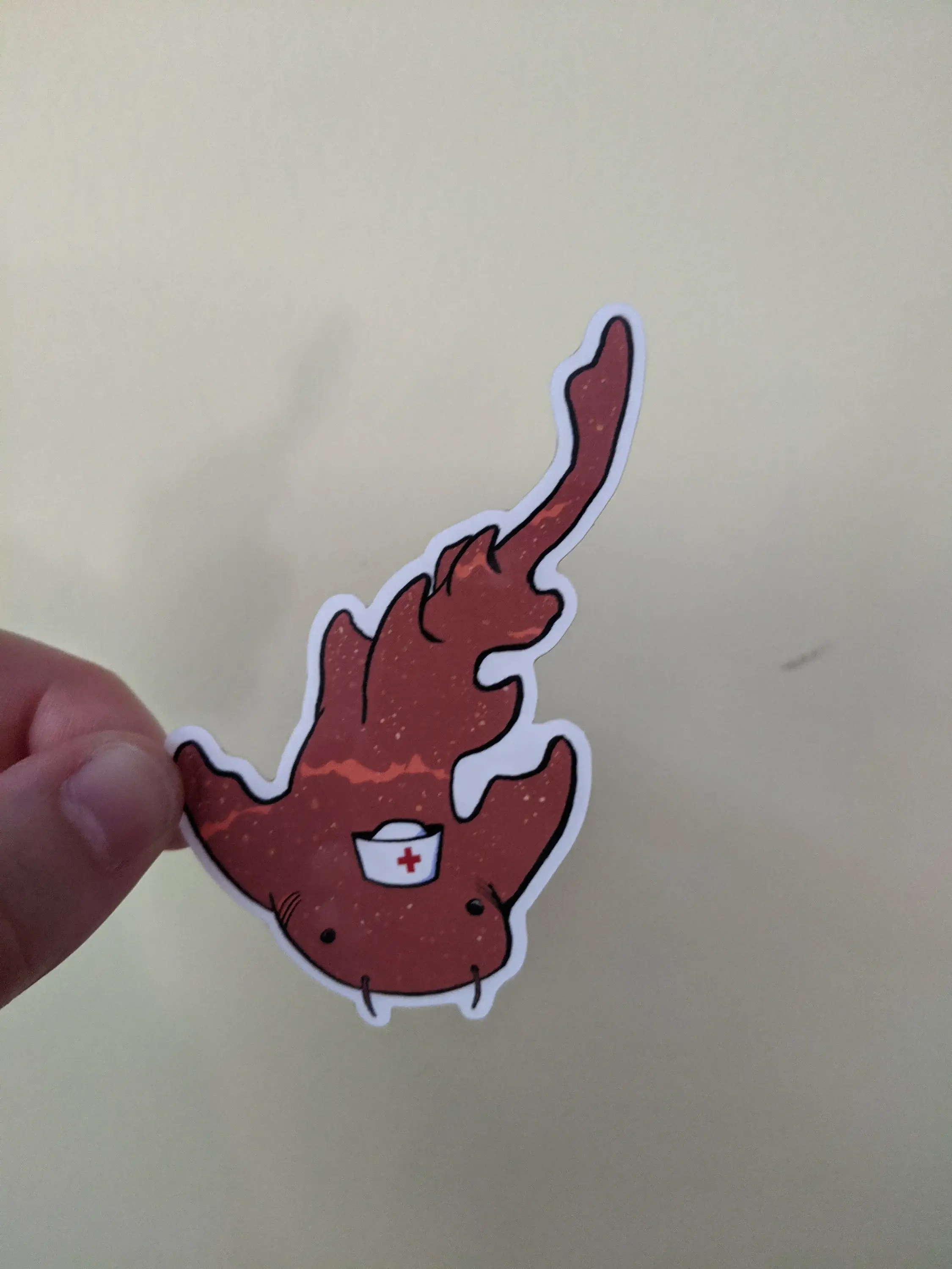 The Mighty Jackie - Wholesale Sticker - Nurse Shark Sticker1