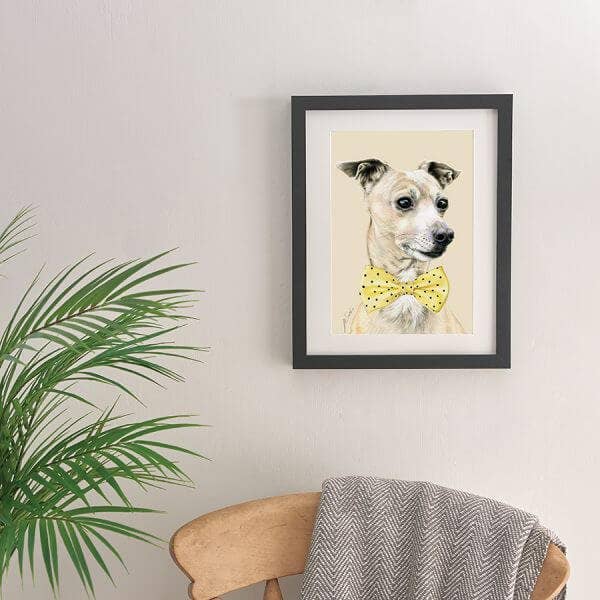 Art: DAPPER DOG | Impresión artística, arte mural para venta al por mayor de Deckled Edge Ltd