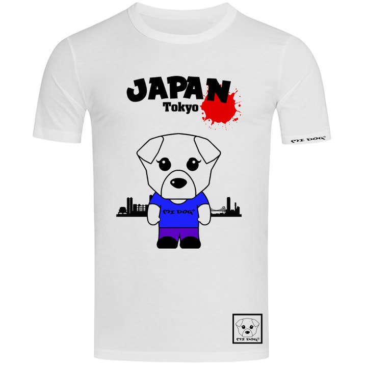Camiseta de corte regular Mi Dog In Japan para venta al por mayor de MI DOG