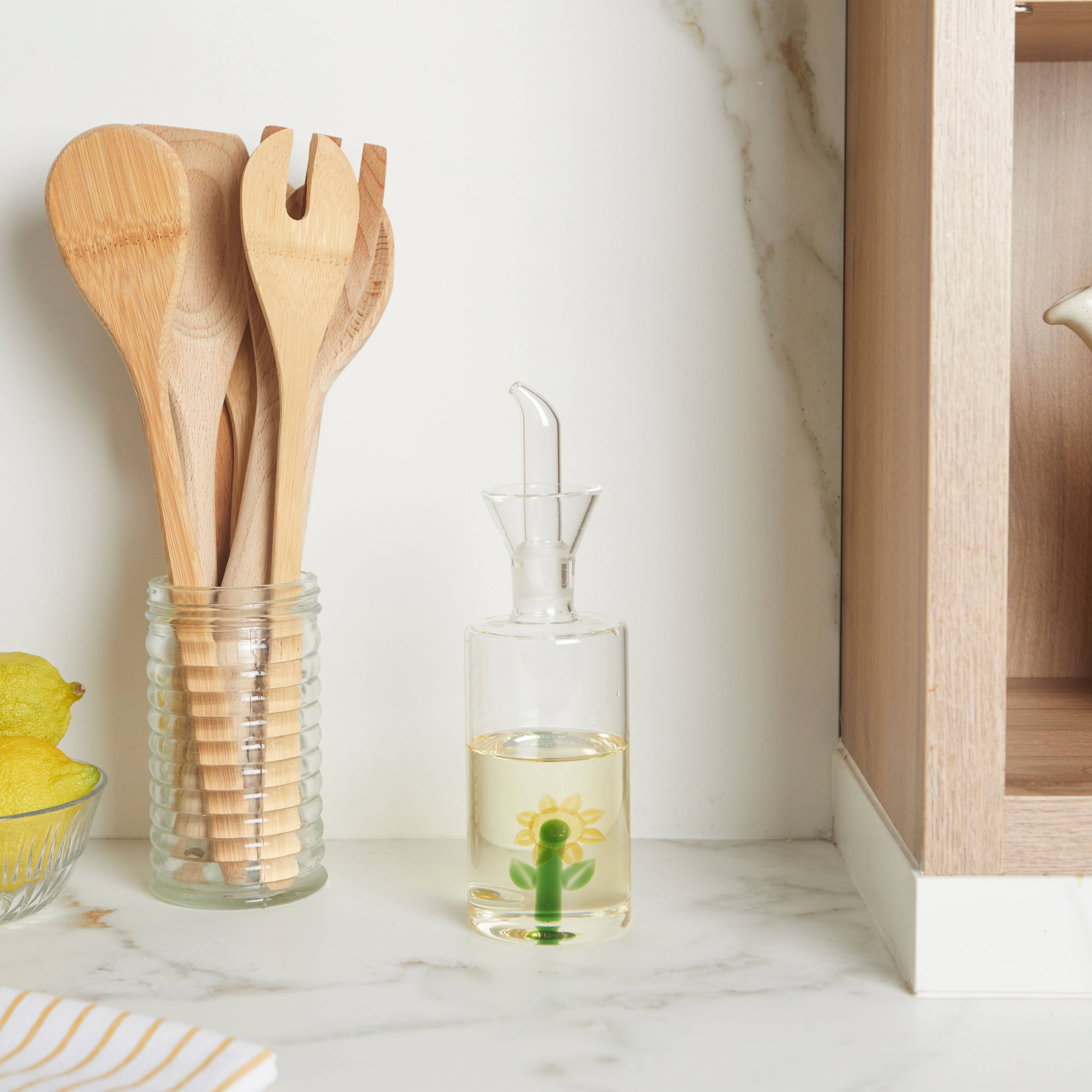 Balvi - Wholesale Oil/Vinegar Dispenser - Oil dispenser,Sunflower,350 ml,drip-free,glass3