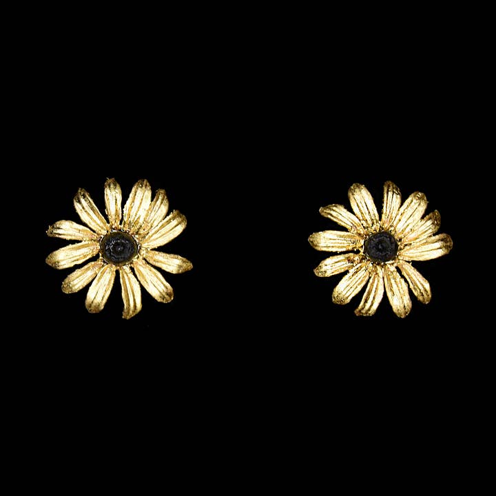 Black-Eyed Susan Post Earrings for wholesale by Michael Michaud