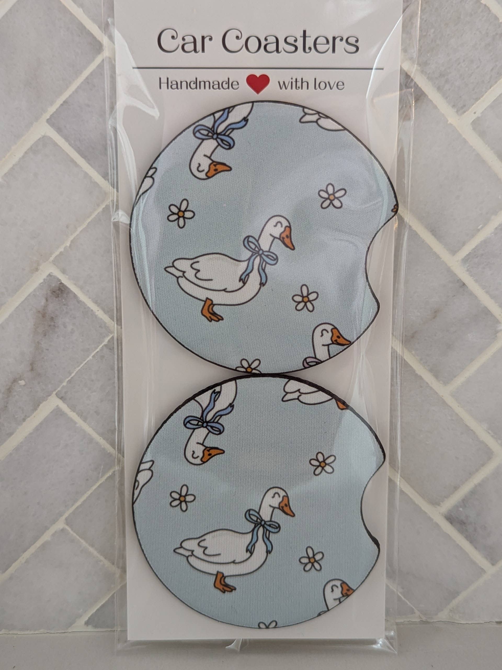 Sweet Bean Candle Collective - Wholesale Car Coaster - Women's - Silly Goose Car Coasters2