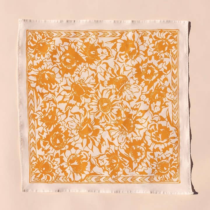 Bandana- Saguaro Bloom for wholesale by Jenna Tomasello