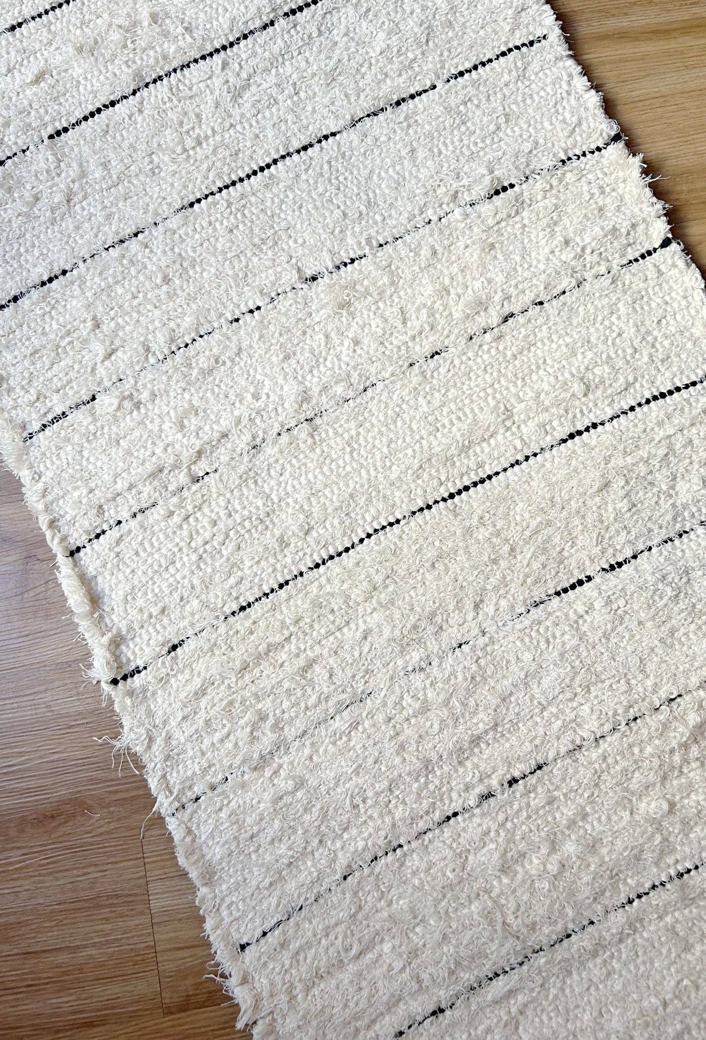 AFK Living - Wholesale Runner Rug - Hand-woven recycled cotton hallway rug LINHAS4