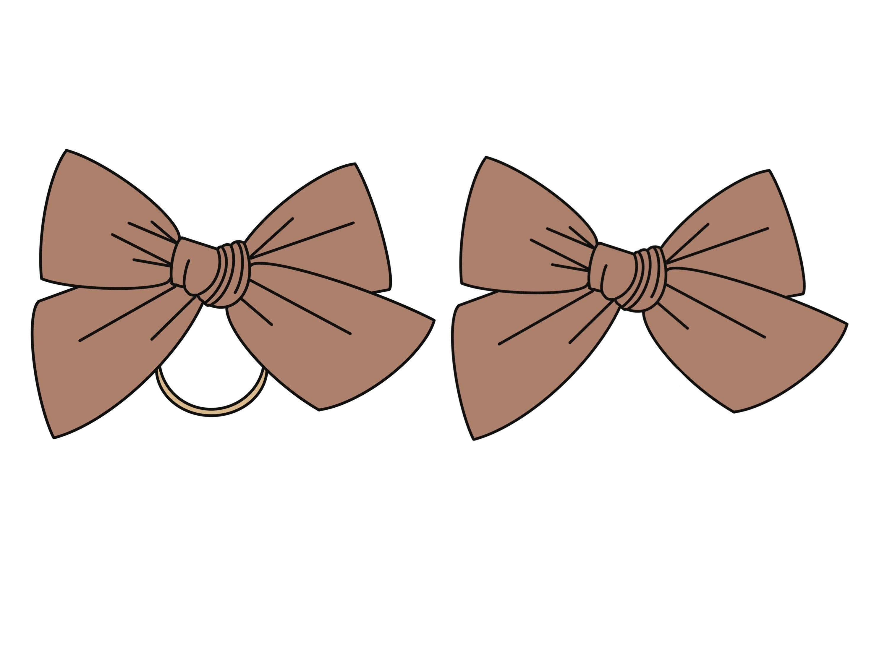 Maison’s Custom Cutters – Engroshandel Udstikker til småkager – Baby Girl Bow med eller uden slips2
