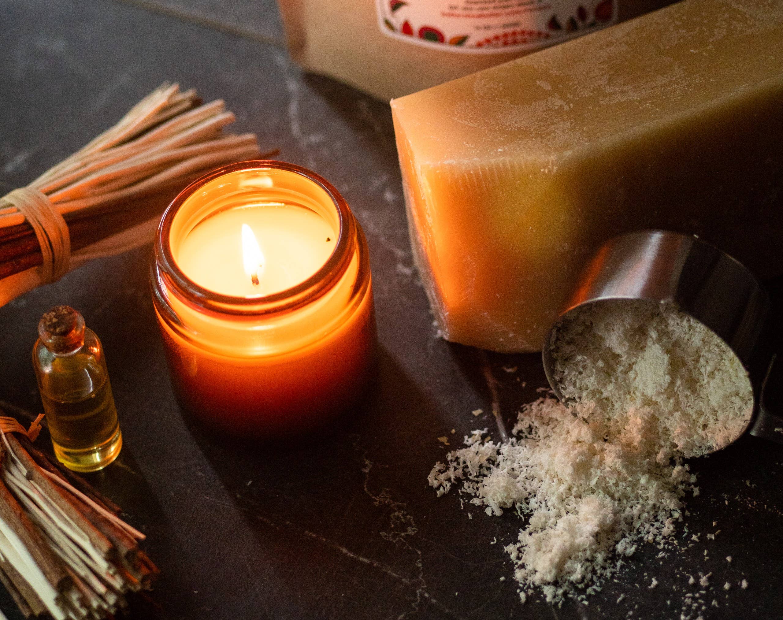 Better Shea Butter - Vente Matériels de bricolage - Bloc de cire d'abeille jaune (1 lb), 100 % pure3