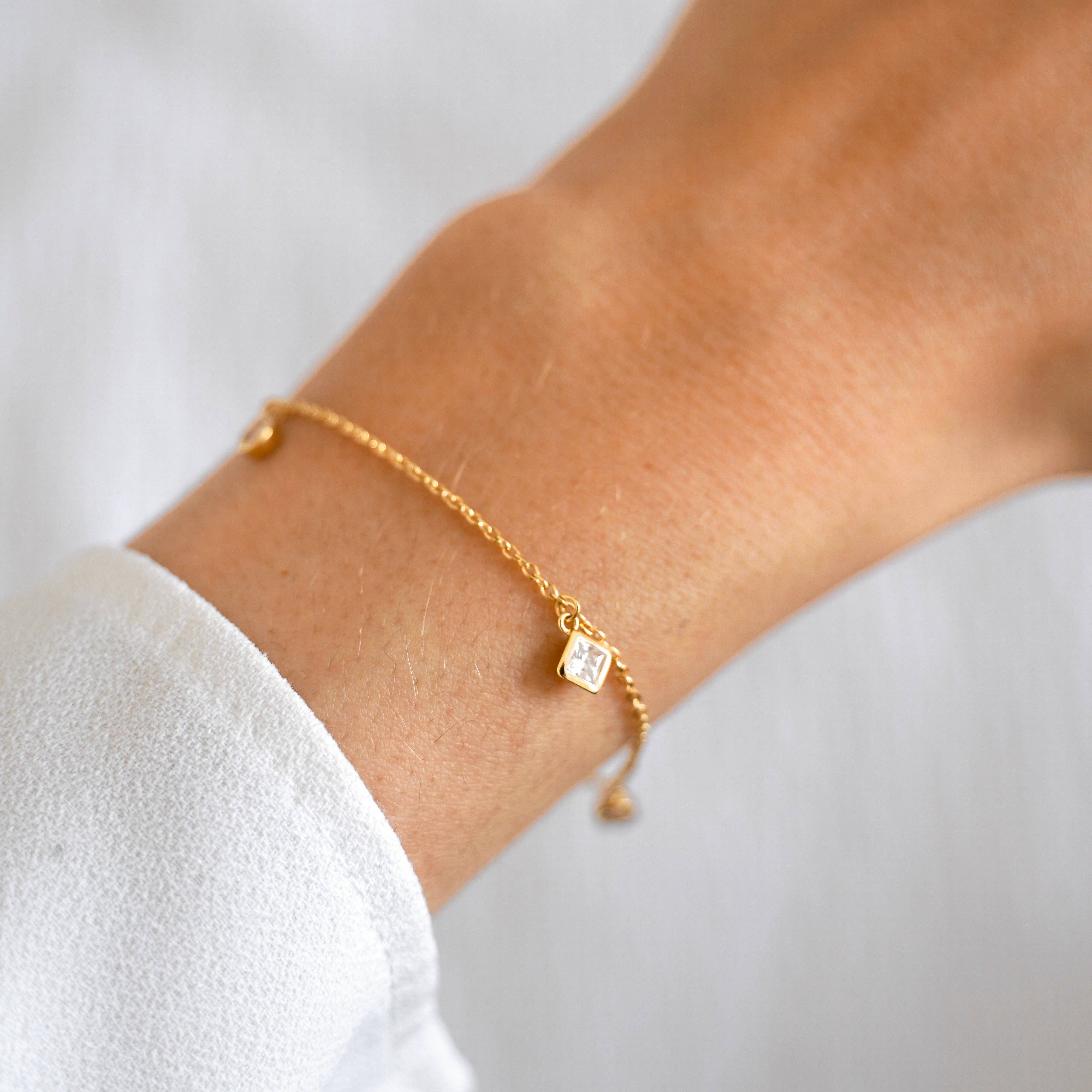 Meora Paris - Wholesale Charm/Dangle Bracelet - Bracelet Praia 18k gold plated1