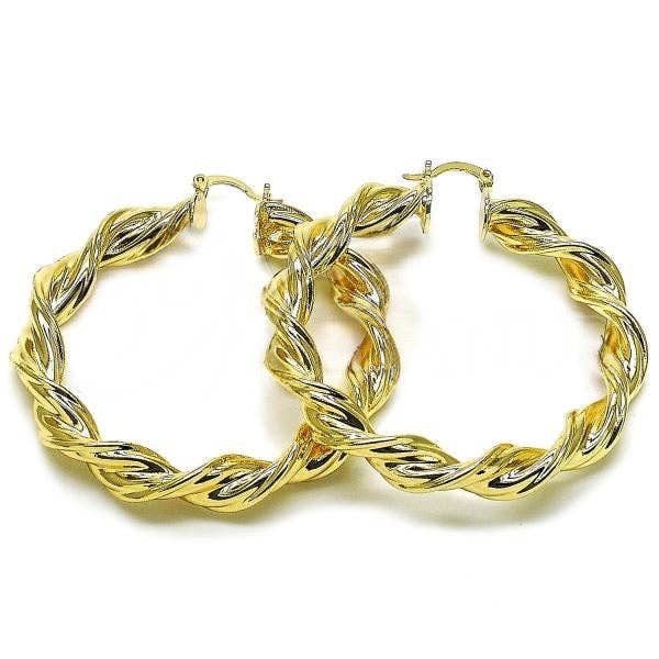 CRÉOLES TORSADÉES CLASSIQUES pour la vente par Next Gen Trends