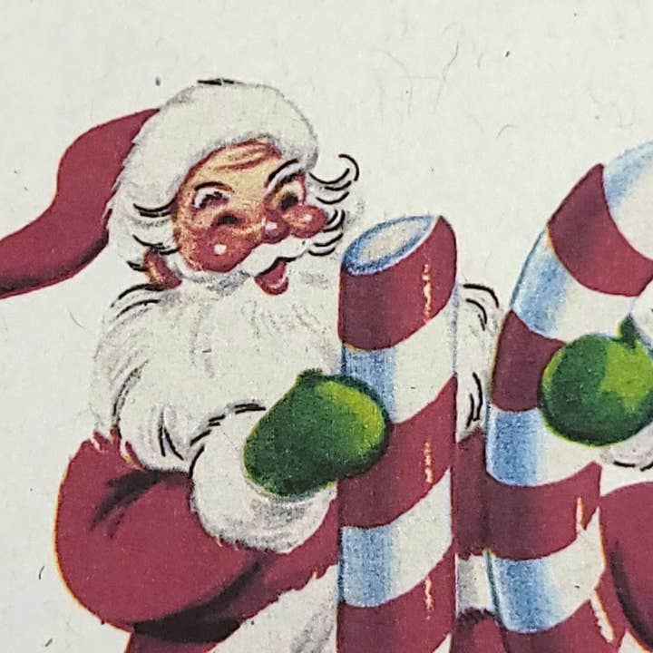 Superior Dry Goods - Wholesale Christmas Card - "Retro Christmas" Recycled Greeting Card Set of 12, Vintage11