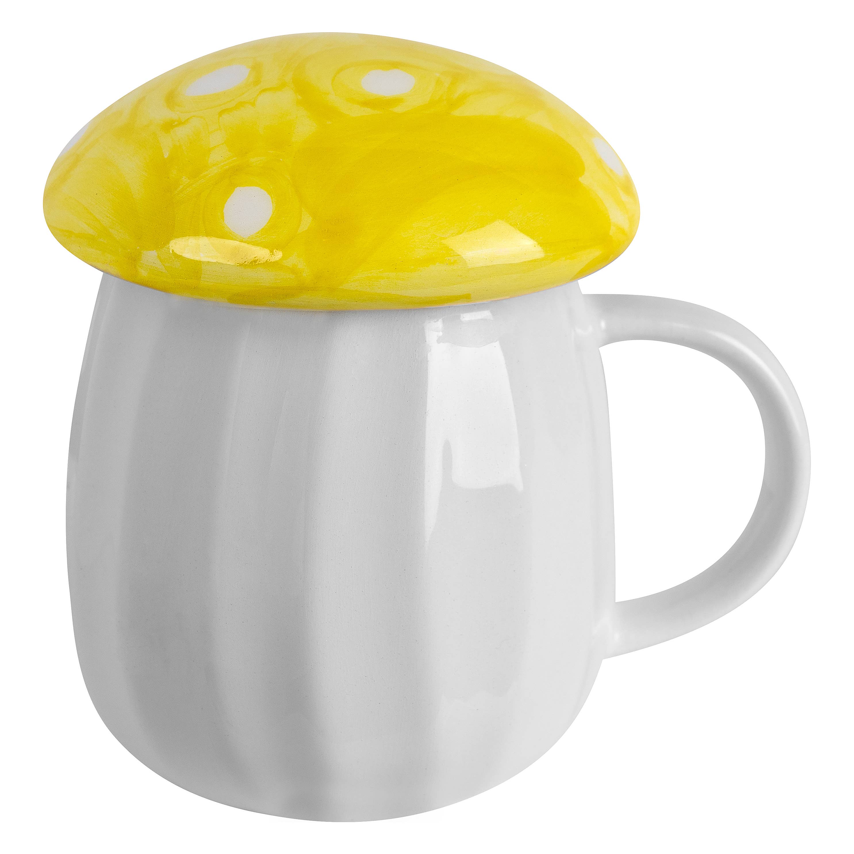 Really Nice Things - Wholesale Coffee Mug - Taza de Champiñones (Amarilla)0