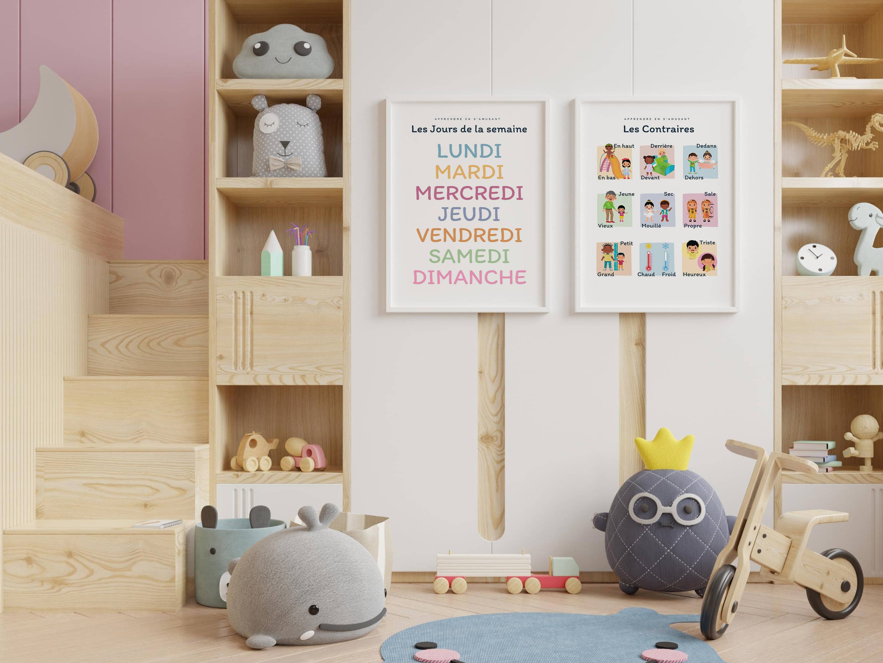 Imagine affiche – Großhandel Poster – Poster „Lerne die Gegensätze“ kennen7