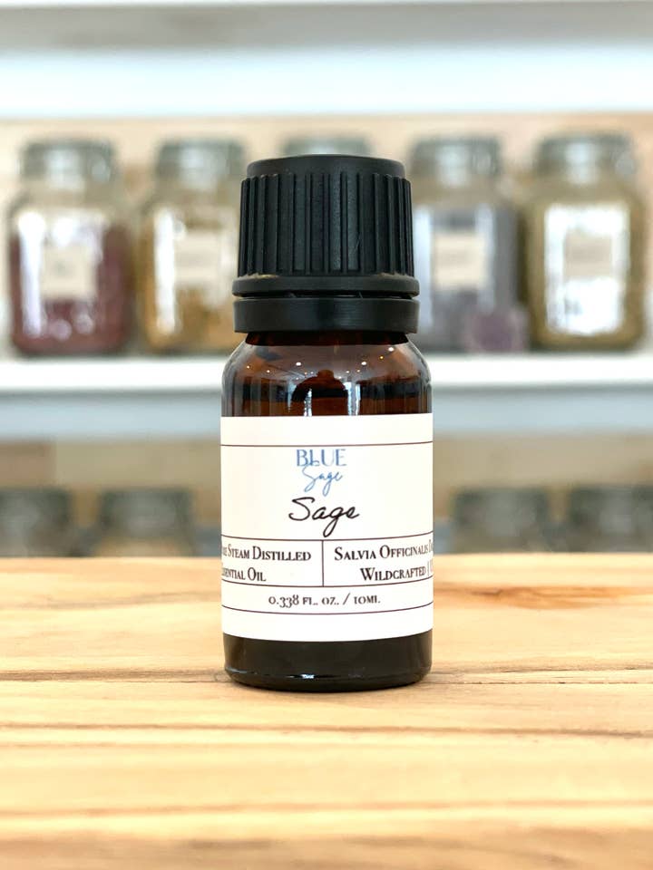 Sage Essential Oil 10ml - 100% Pure for wholesale by Blue Sage