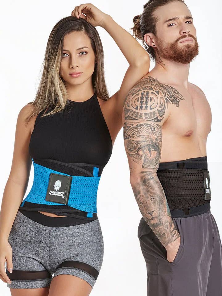 Tecnomed 2 Powernet Gym Waist Trainer Belt TEC0655 for wholesale by Lingerie Mart