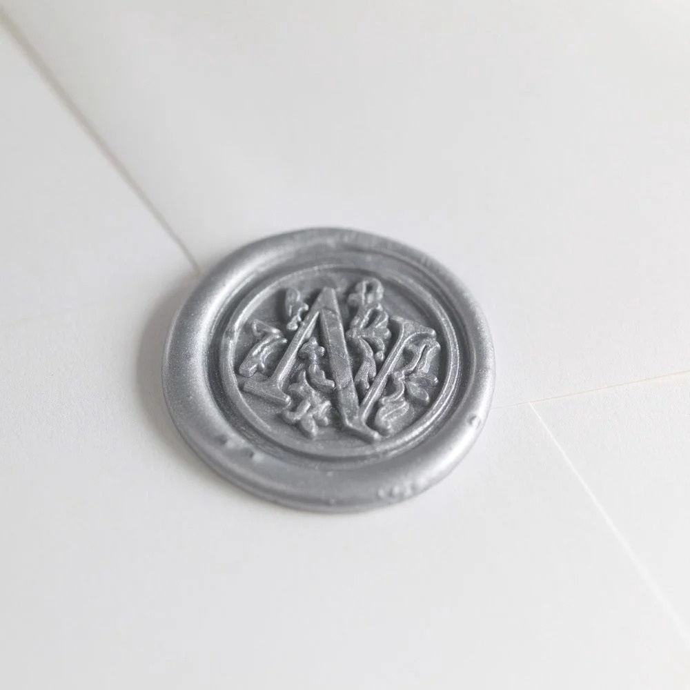 Zetta Florence - Wholesale Sealing Wax - Wax Beads - Silver- Small1