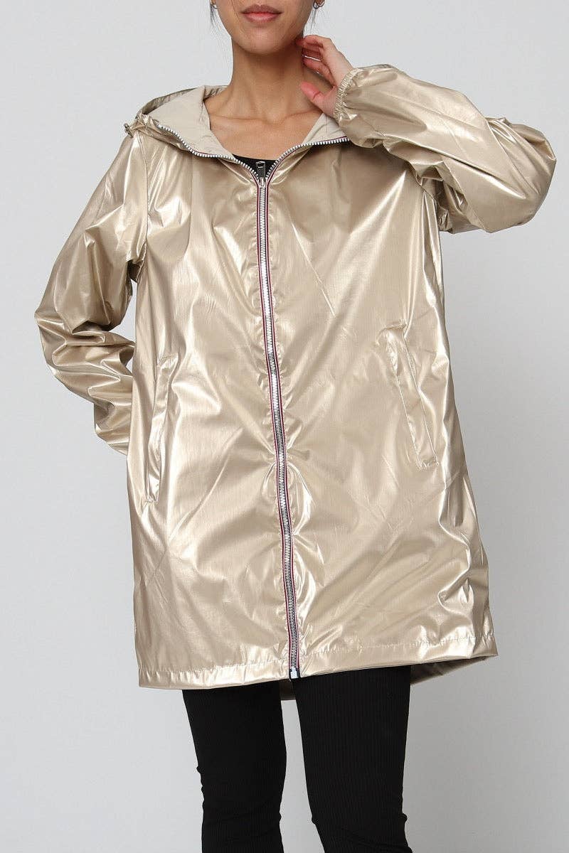 SOFTY - Wholesale Windbreaker - Women's - Reversible waterproof windbreaker - S381115