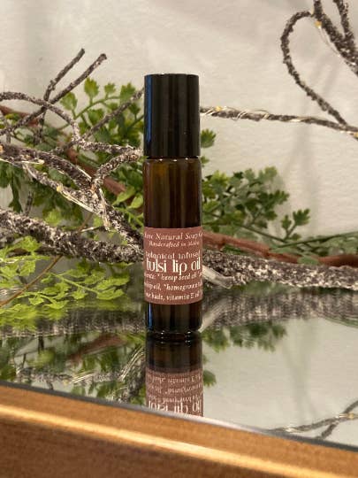 Tulsi læbeolie | Urteinfunderet læbeolie for engroshandel hos Bare Natural Soap Co