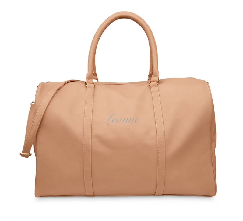 Weddingstar Inc. - Wholesale Duffel- en weekendtas - Dames - Weekenderreistas van imitatieleer voor dames - lichtbruin13