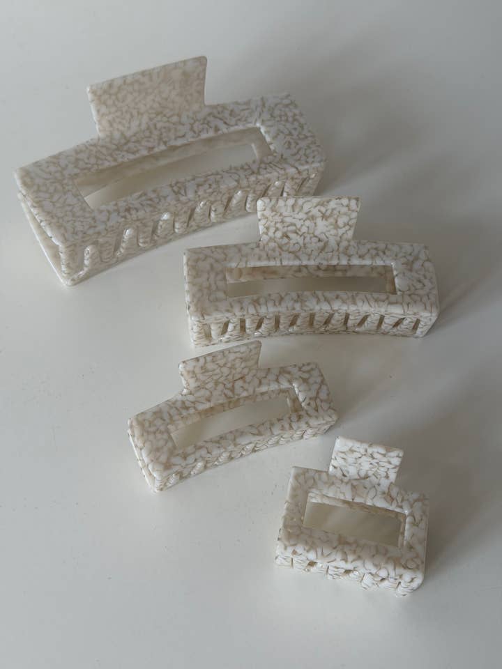 HAIR CLIP MILA snowflake (FAIR) for wholesale by JONÅ THE LABEL