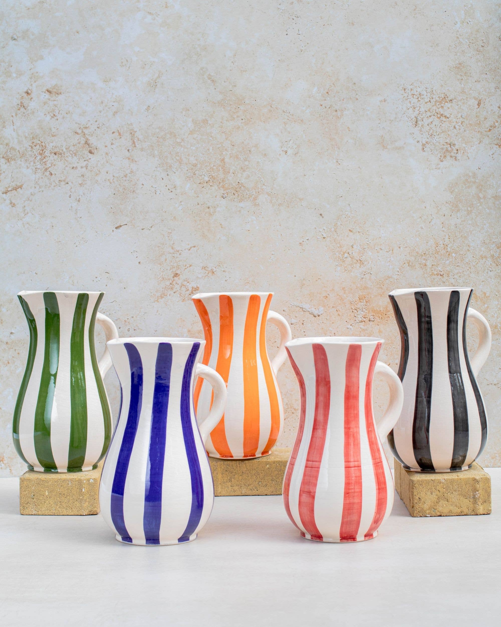 Maison Berber – wholesale Jug – Moroccan Striped Large Jug
3