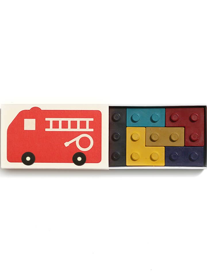 Goober | Pocket Crayon - Fire Engine for wholesale by Living Refinery