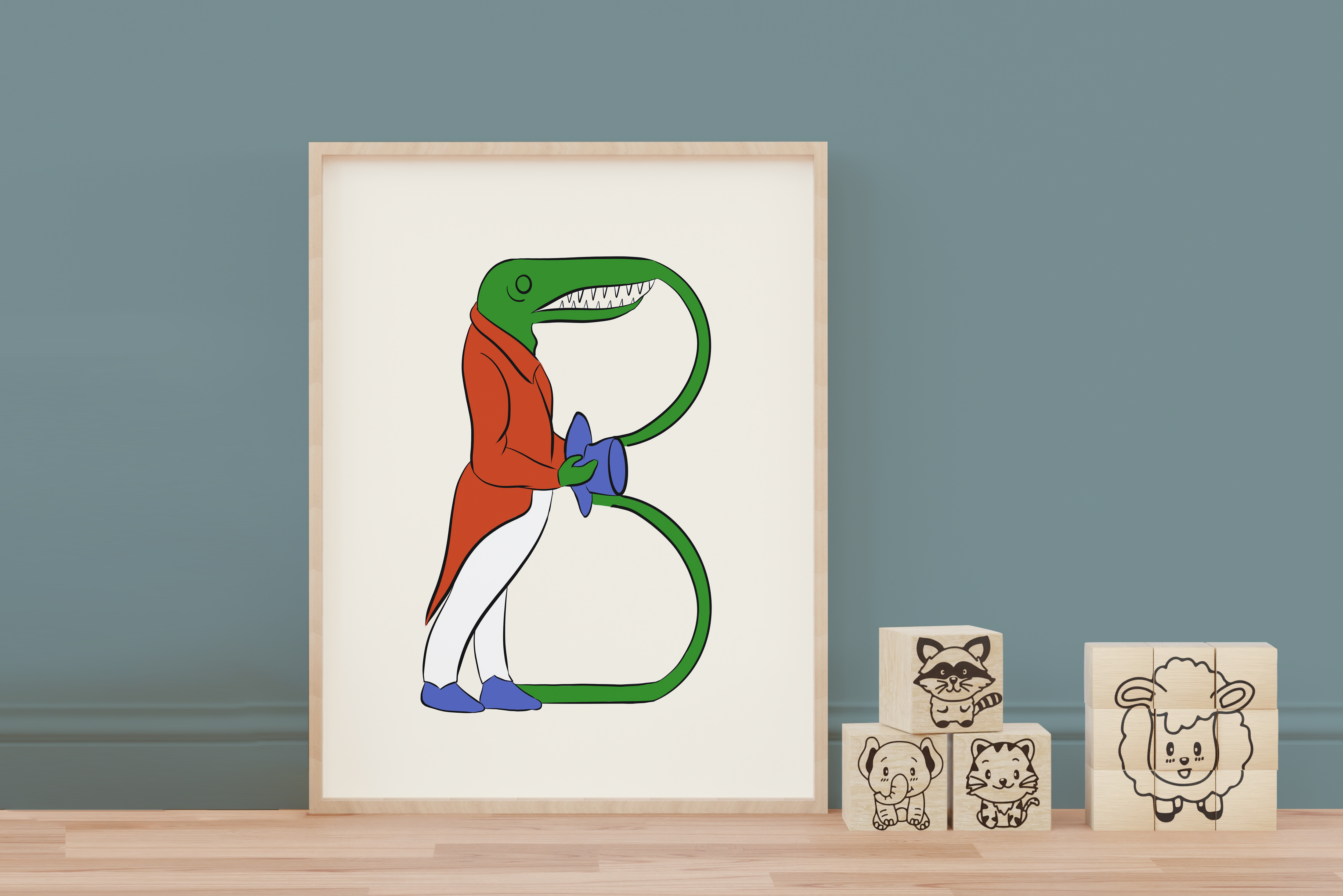 Colette de B. - Wholesale Art Print - Alphabet Book - Letter B0