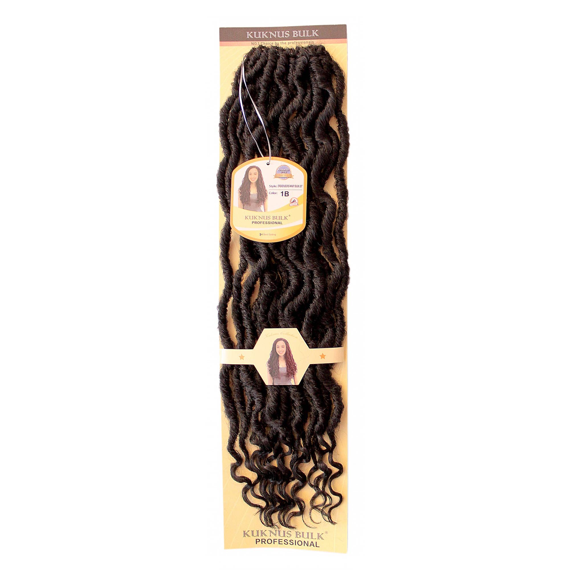 Fine Lines (UK) Ltd - Wholesale Hair Extensions - DREADLOCKS WAVY BULK 20"1