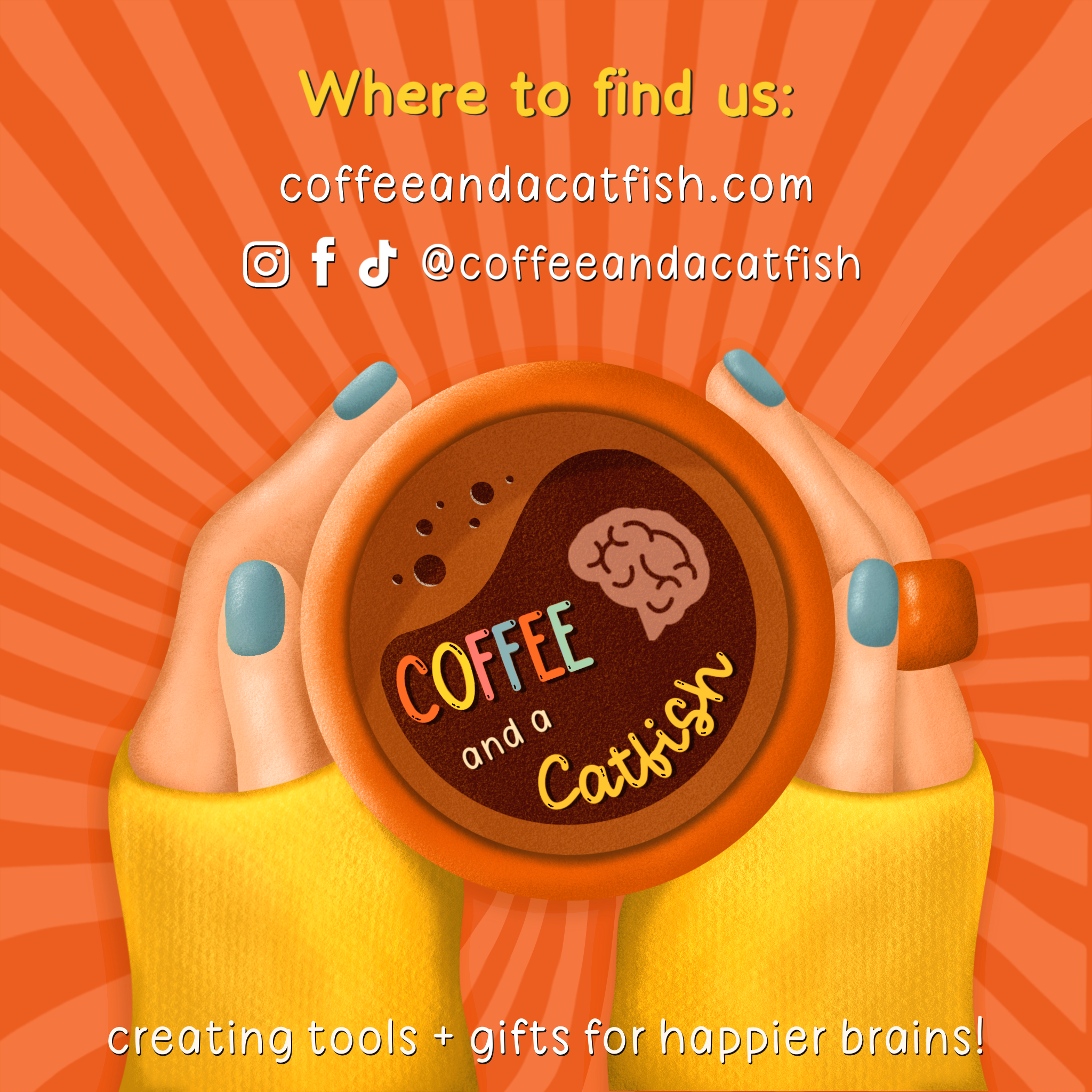 Coffee and a Catfish – wholesale Babykort – Välkommen till världen' Personligt gratulationskort för pojke5