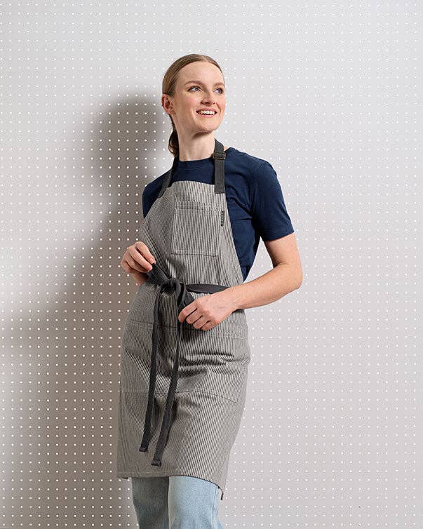 MEEMA - Wholesale Apron - Chef Apron with Pockets – Upcycled Cotton, Adjustable Fit8