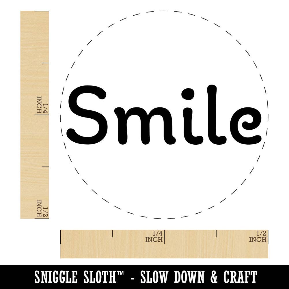Sniggle Sloth - Wholesale Rubber/Decorative Stamp - Smile Fun Text Chicken Egg Rubber Stamp0