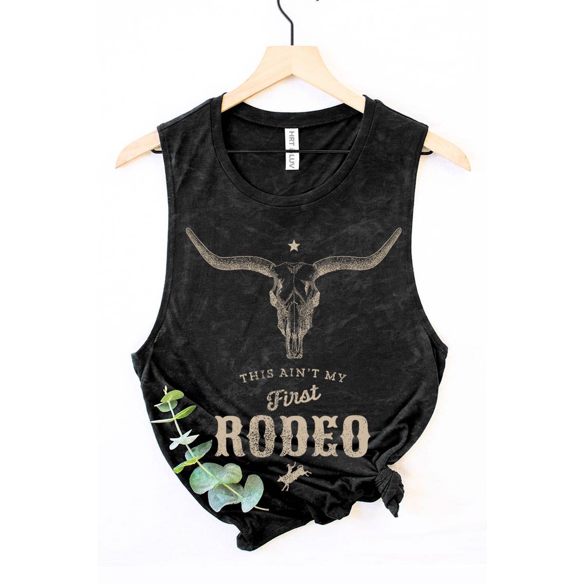 HRTandLUV - Wholesale Tank Top - Women's - THIS AINT MY FIRST RODEO MINERAL GRAPHIC TANK TOP0