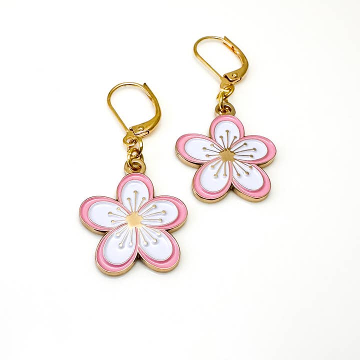 Blossom Ohrringe für den Großhandel von Kinzoku