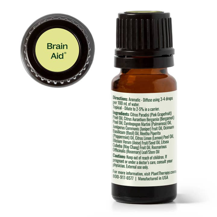 Plant Therapy - Wholesale Essential Oil - Brain Aid Essential Oil Blend 10 mL3